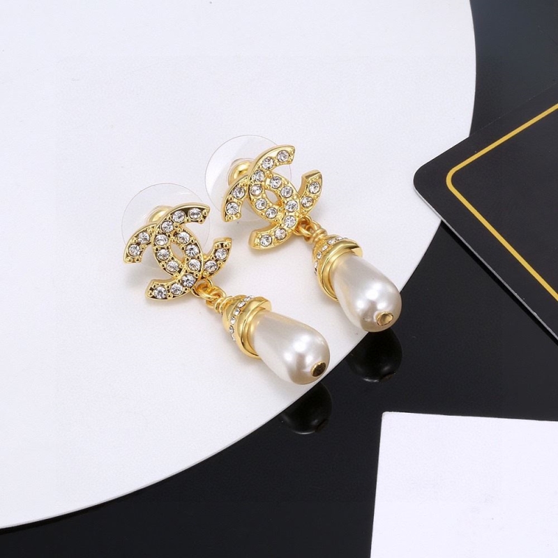 Ch*el earrings